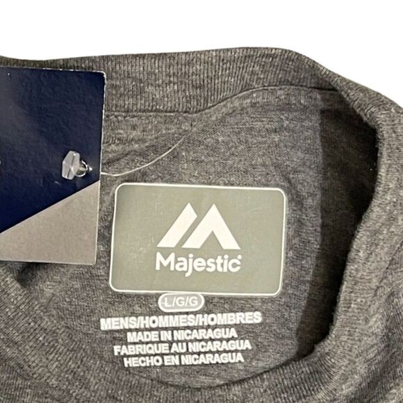 Majestic 2023 MLB Seattle All Star Game Logo T-Shirt Gray | NWT Size Large - Picture 4 of 5